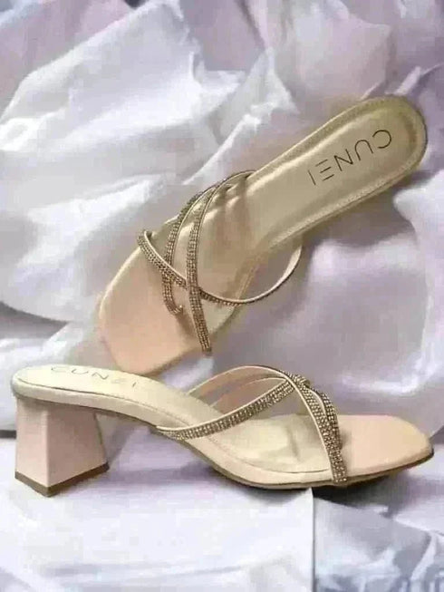 Dreamy Pastel Pink Heels - cunei